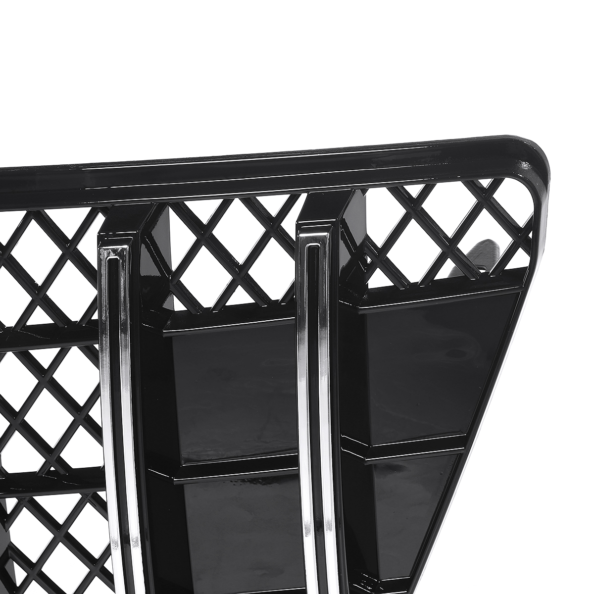 Chrome-Silver-GTR-Style-Front-Grill-Grille-For-Mercedes-Benz-ML-Class-W164-ML320-ML350-ML550-2009-20-1680953