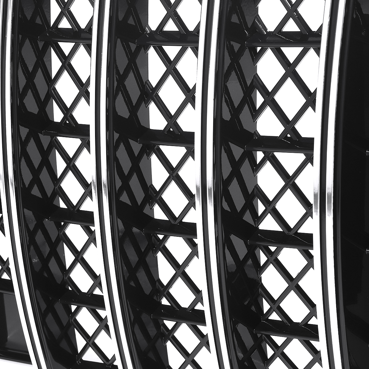 Chrome-Silver-GTR-Style-Front-Grill-Grille-For-Mercedes-Benz-ML-Class-W164-ML320-ML350-ML550-2009-20-1680953