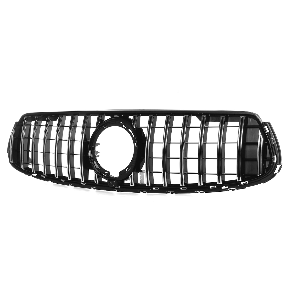 Chrome-Silver-GTR-Style-Front-Upper-Grille-For-Mercedes-GLC-Class-W253-GLC300-GLC350-GLC43-2020-1654190