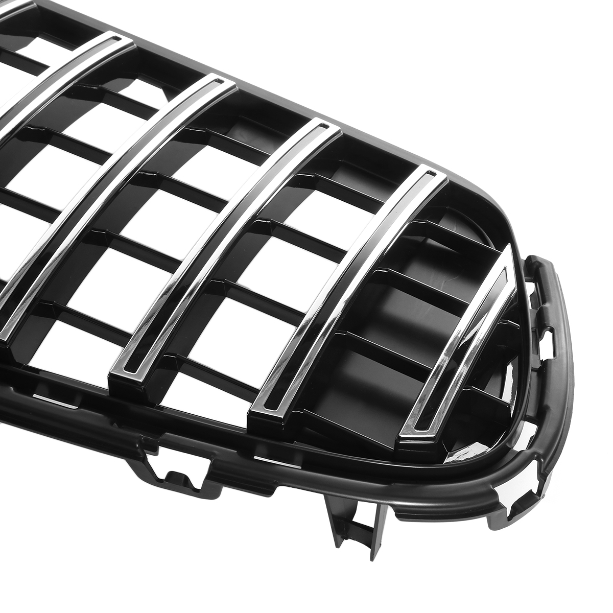 Chrome-Silver-GTR-Style-Front-Upper-Grille-For-Mercedes-GLC-Class-W253-GLC300-GLC350-GLC43-2020-1654190