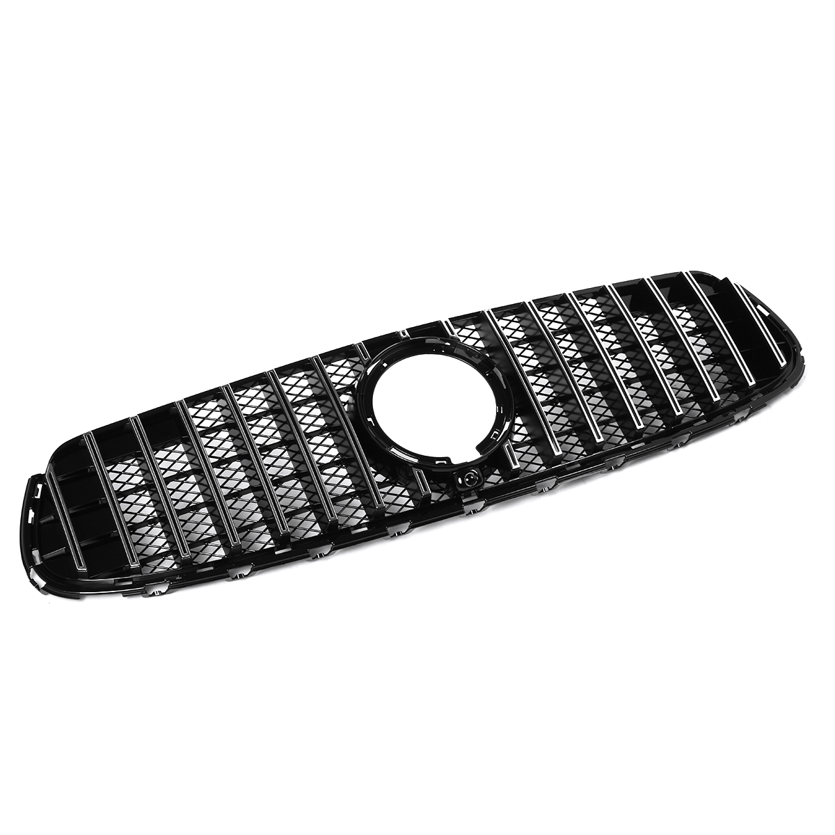 Chrome-Silver-GTR-Style-Front-Upper-Grille-For-Mercedes-GLC-Class-W253-GLC300-GLC350-GLC43-2020-1654200