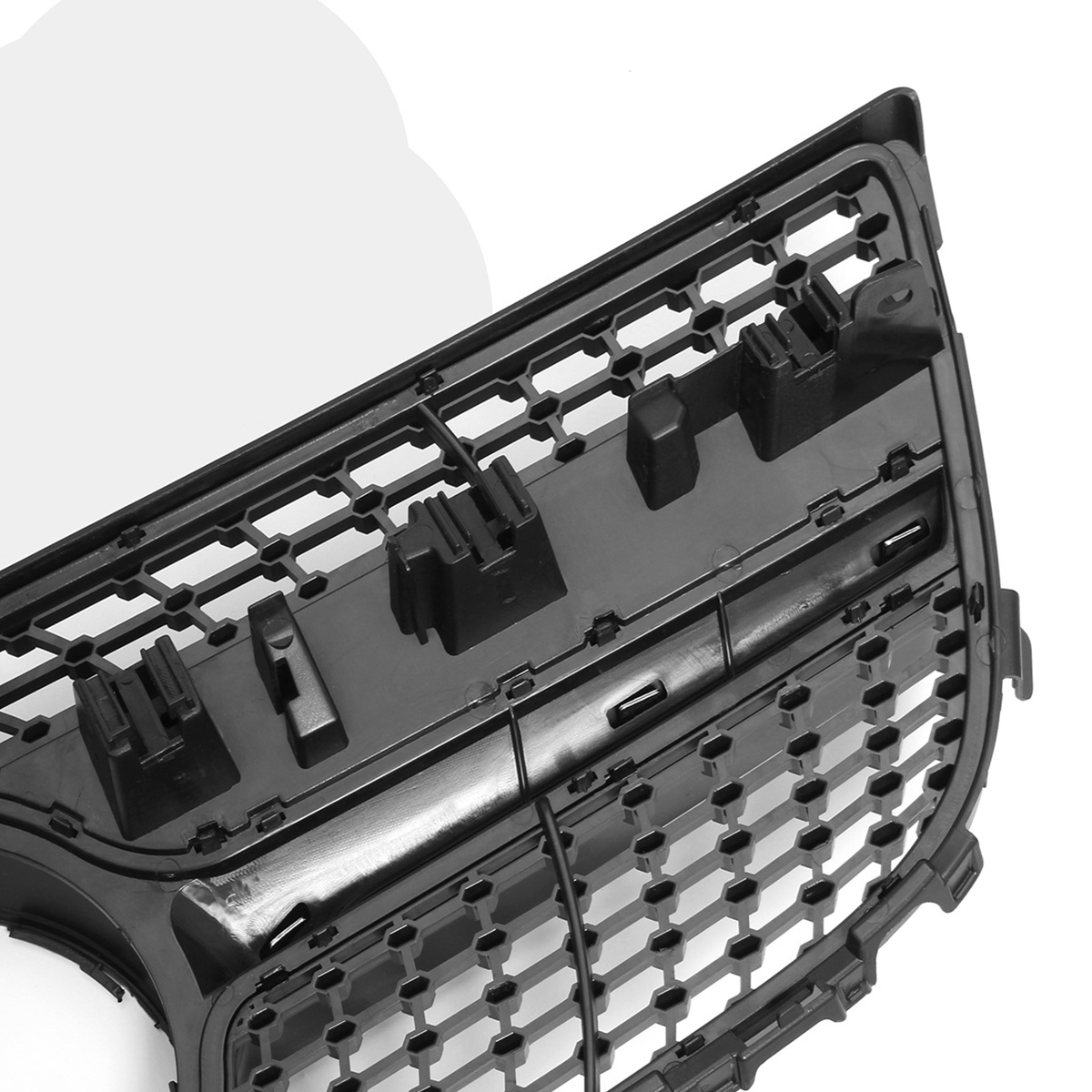 Diamond-Black-Front-Grille-Grill-For-Mercedes-Benz-GLK-X204-GLK250-GLK350-2013-2014-2015-1544911