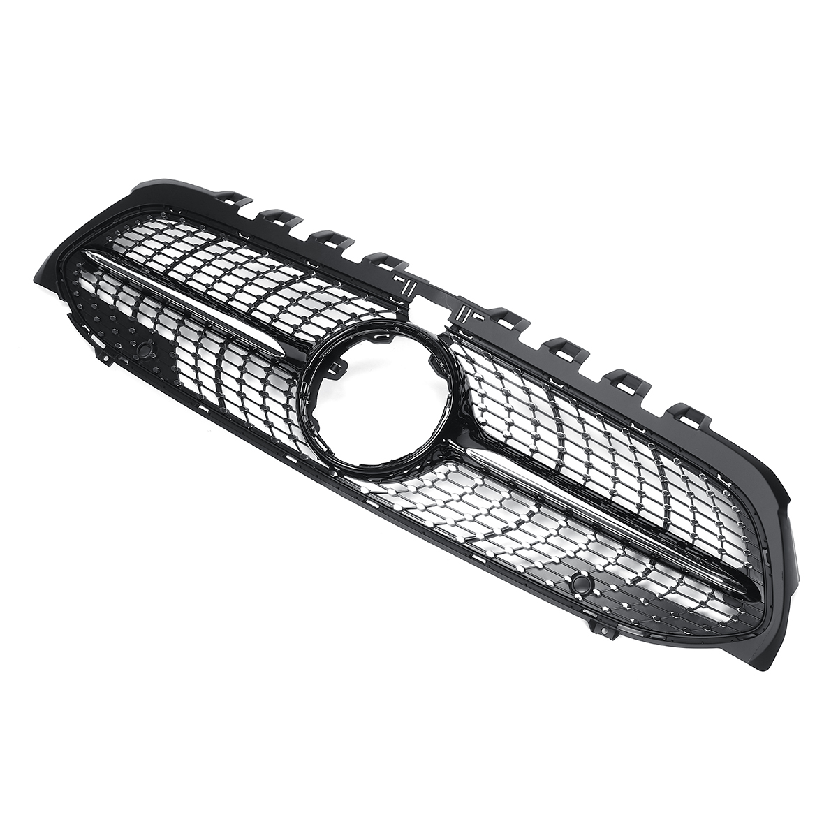 Diamond-Front-Grille-Grill-With-Camera-for-Benz-W177-A250-A200-A35-AMG-2019-1565206