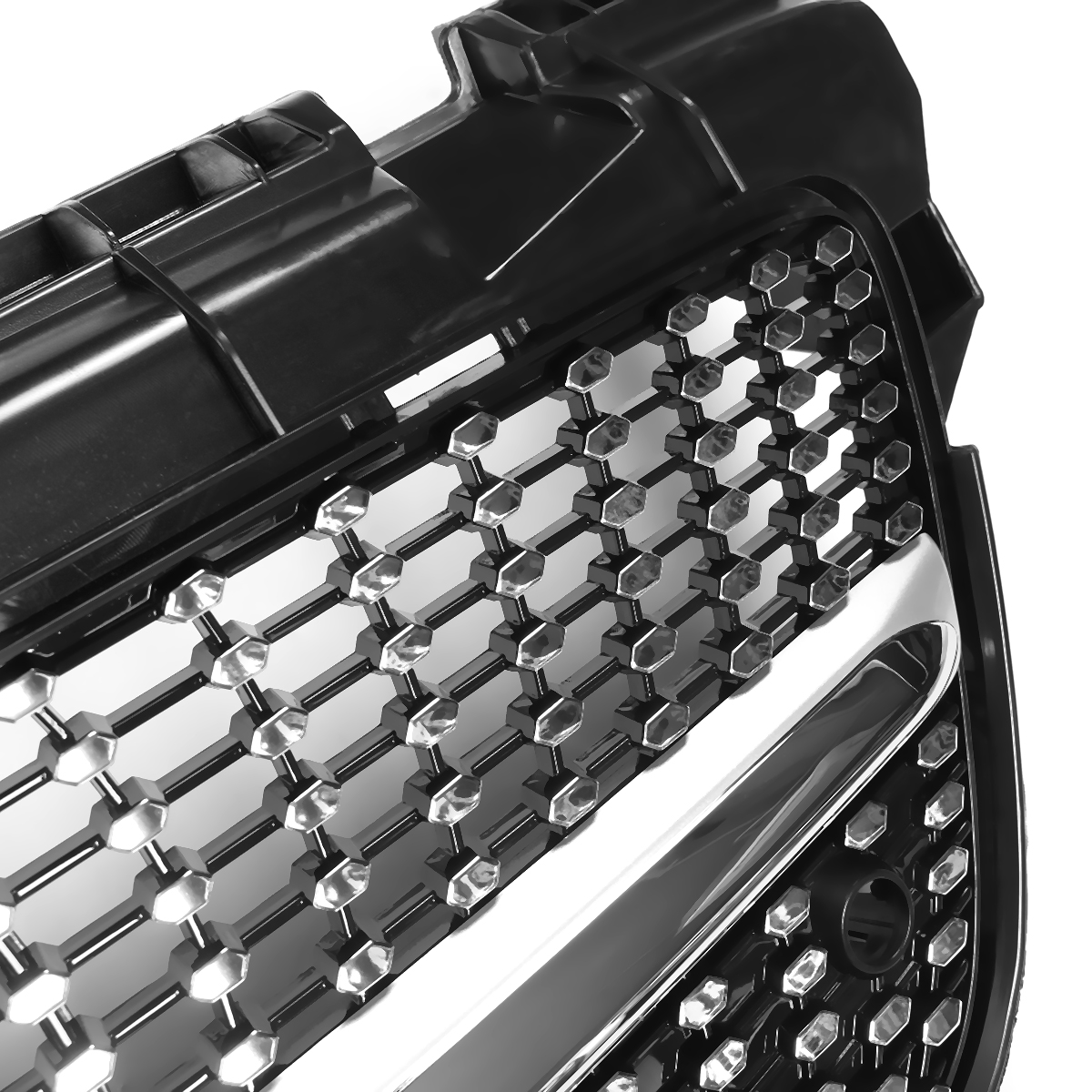 Diamond-Style-Front-Upper-Grill-Lower-Mesh-Grille-For-Benz-R172-SLK200-SLK300-1612499