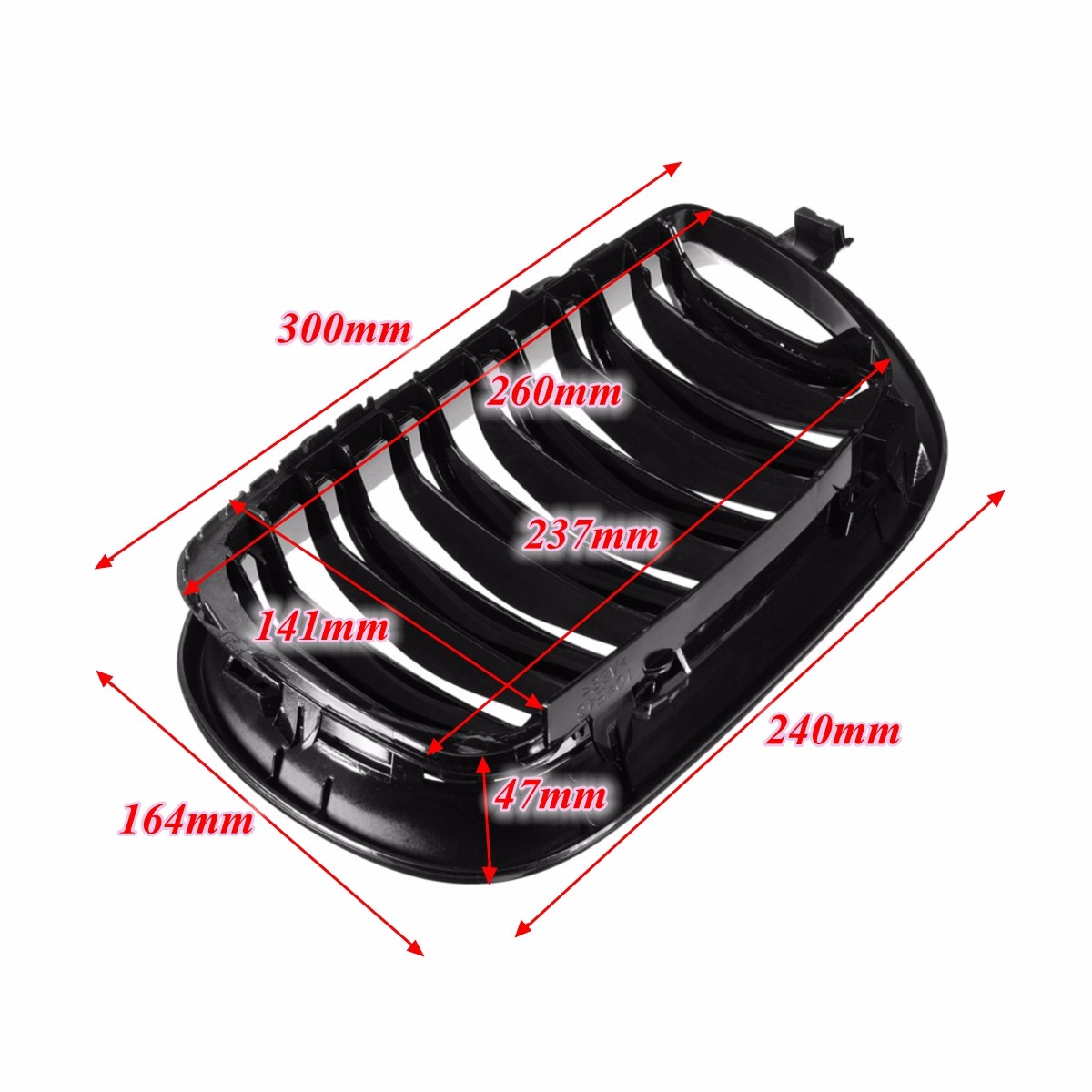 Double-Line-Grille-Gloss-Black-Front-Grills-For-BMW-E46-4-DOOR-3-Series-02-04-1378939