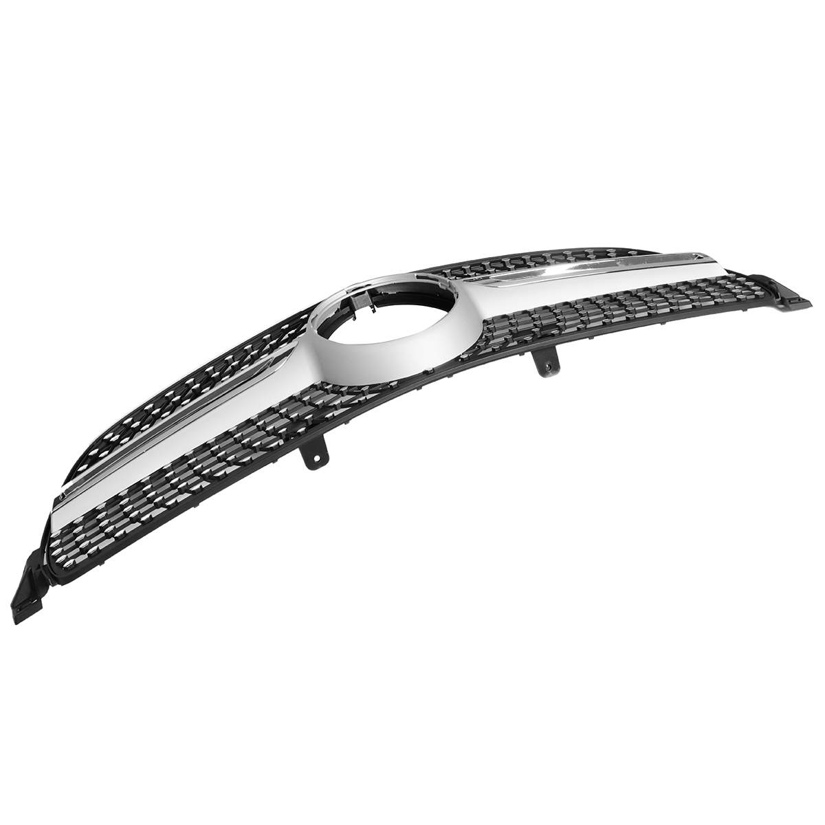 For-Mercedes-Benz-GLE-Coupe-W292-Silver-Front-Diamond-Grill-Grille-2015-2018-Chrome-1536172