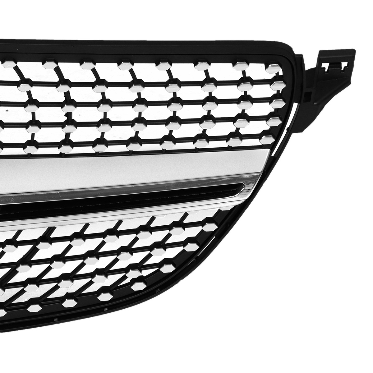 For-Mercedes-Benz-GLE-Coupe-W292-Silver-Front-Diamond-Grill-Grille-2015-2018-Chrome-1536172