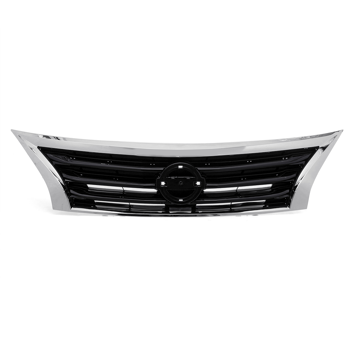 For-Nissan-Altima-2013-2014-2015-Chrome-Front-Hood-Bumper-Upper-Grille-Grill-1482632