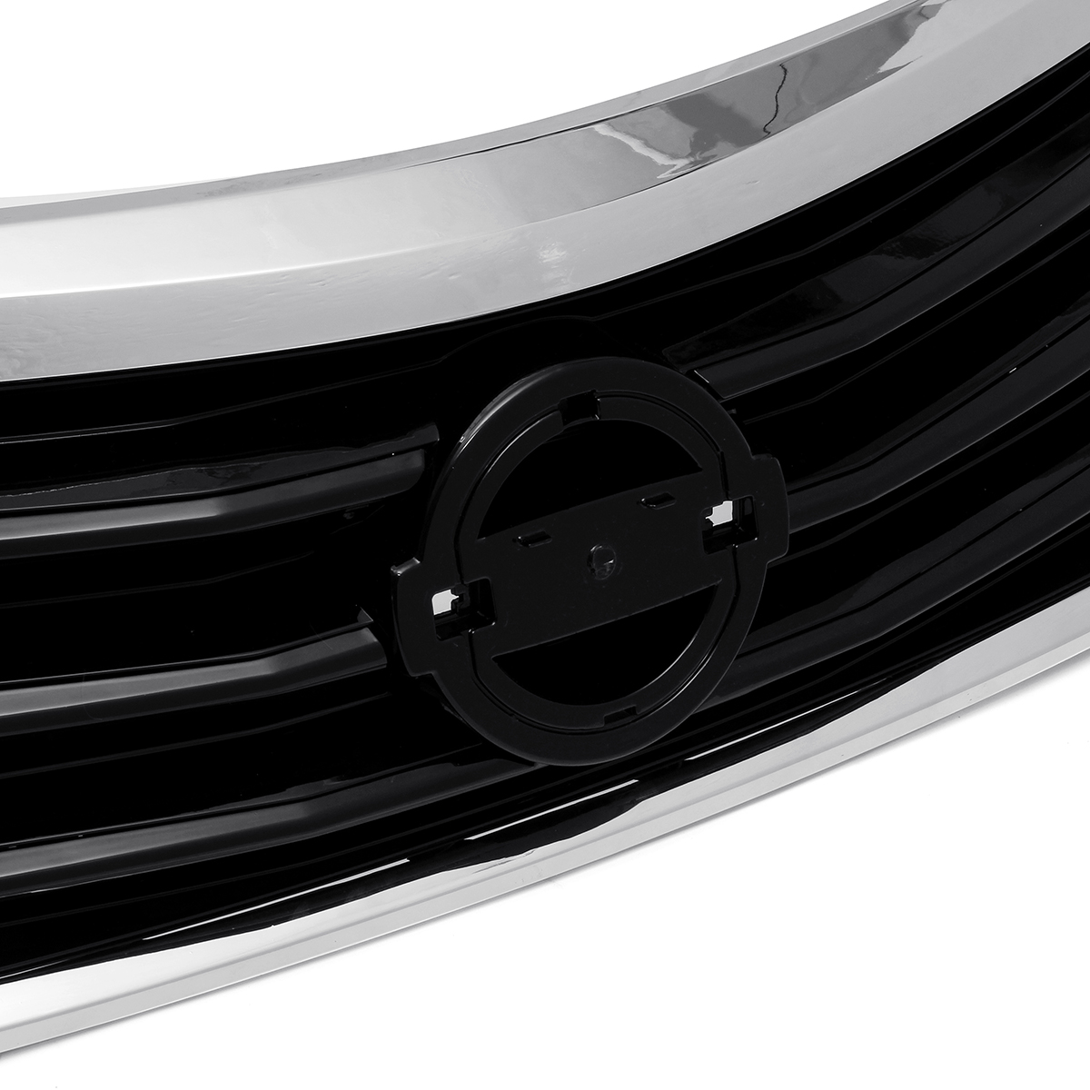 For-Nissan-Altima-2013-2014-2015-Chrome-Front-Hood-Bumper-Upper-Grille-Grill-1482632