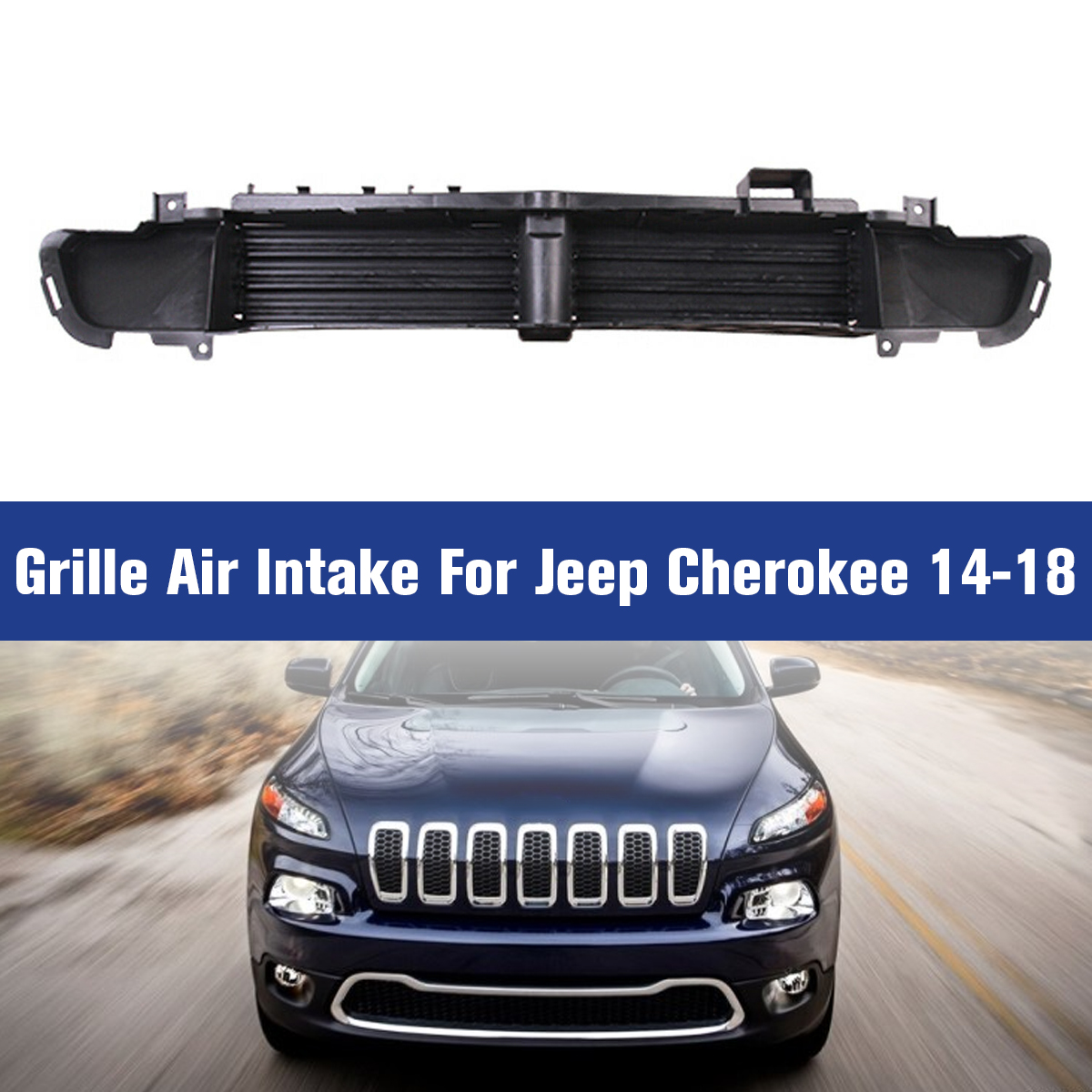 Front-Active-Grille-Shutter-Assembly-Air-Intake-For-Jeep-Cherokee-2014-2018-1578467