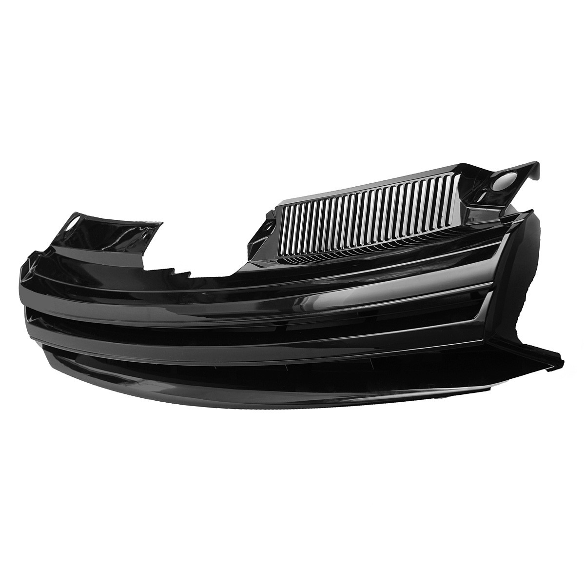 Front-Badgeless-Debadged-Sport-Black-Grille-For-Volkswagen-GOLF-MK6-2008-on-1385299