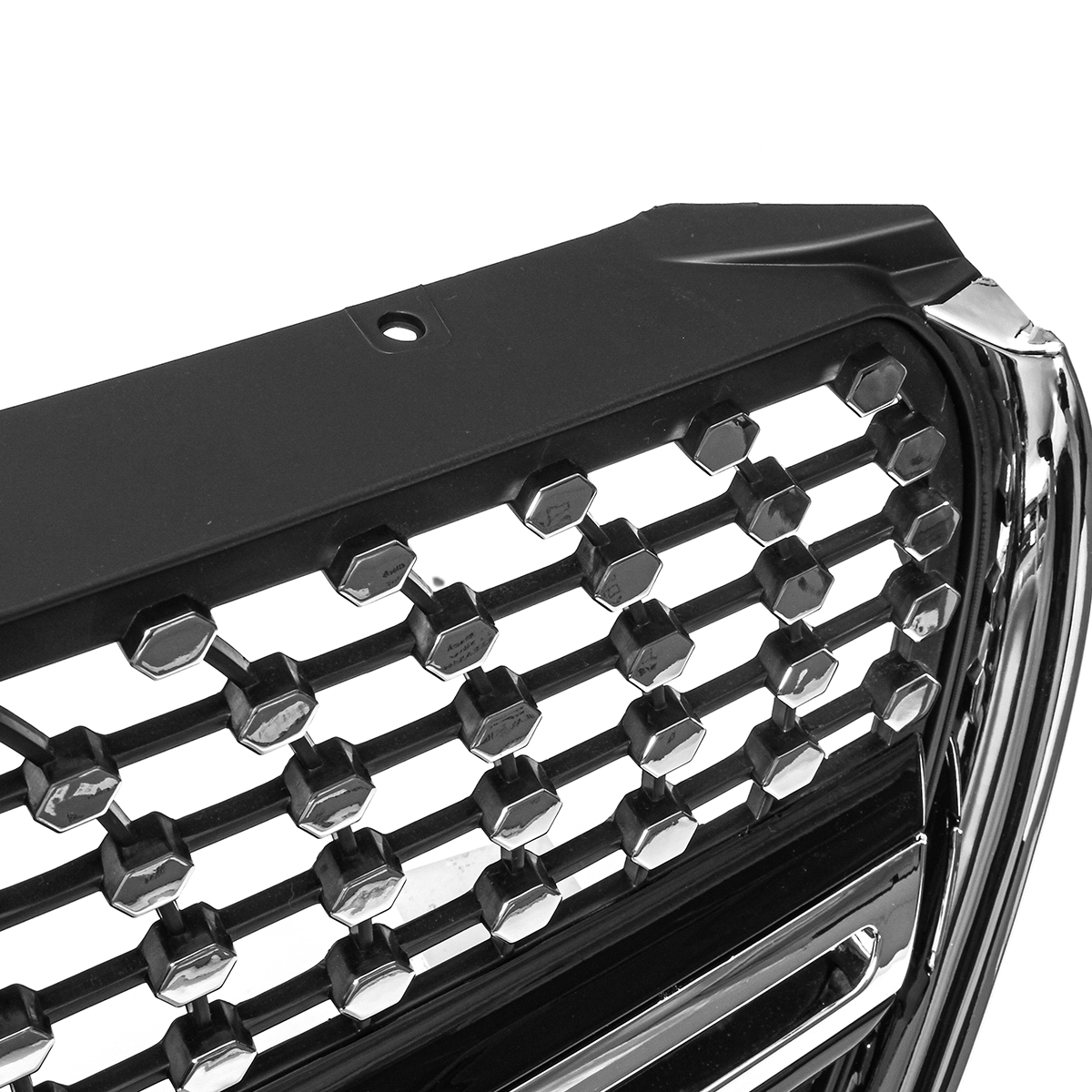 Front-Black-Racing-Diamond-Grill-Bumper-Grille-Cover-For-Mercedes-W447-V250-V260-15-18-1510976