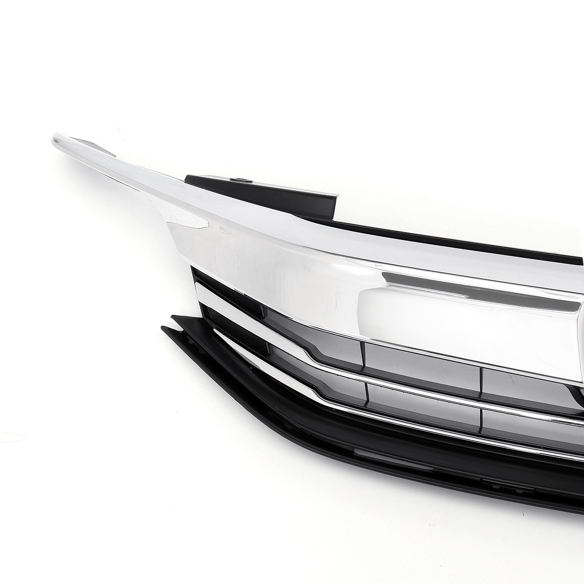 Front-Bumper-Grille-For-2016-2017-9th-Gen-Honda-Accord-Sedan-Chrome-Black-Style-1514793