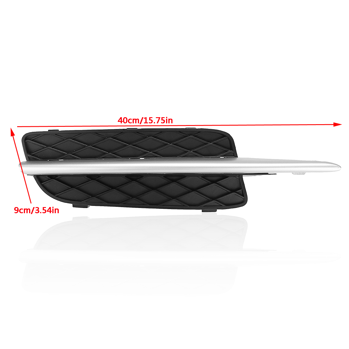 Front-Bumper-NS-Left-Grille-With-Silver-Trim-For-BMW-1408349