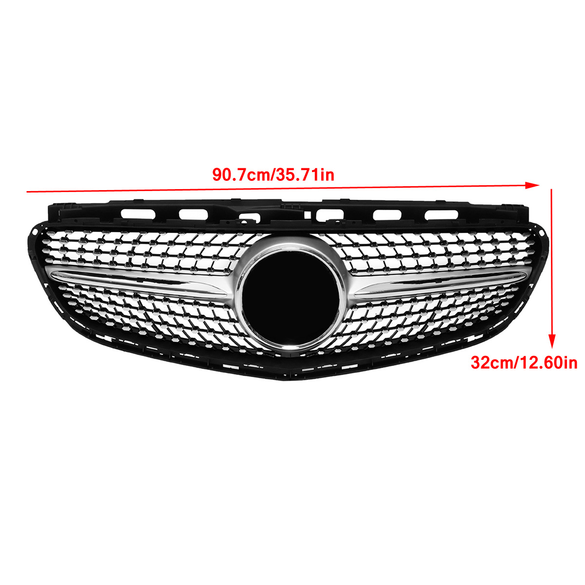 Front-Diamond-Style-Grille-Grill-For-Mercedes-Benz-W212-E-Class-E200-E250-E350-E550-2014-2016-1622210