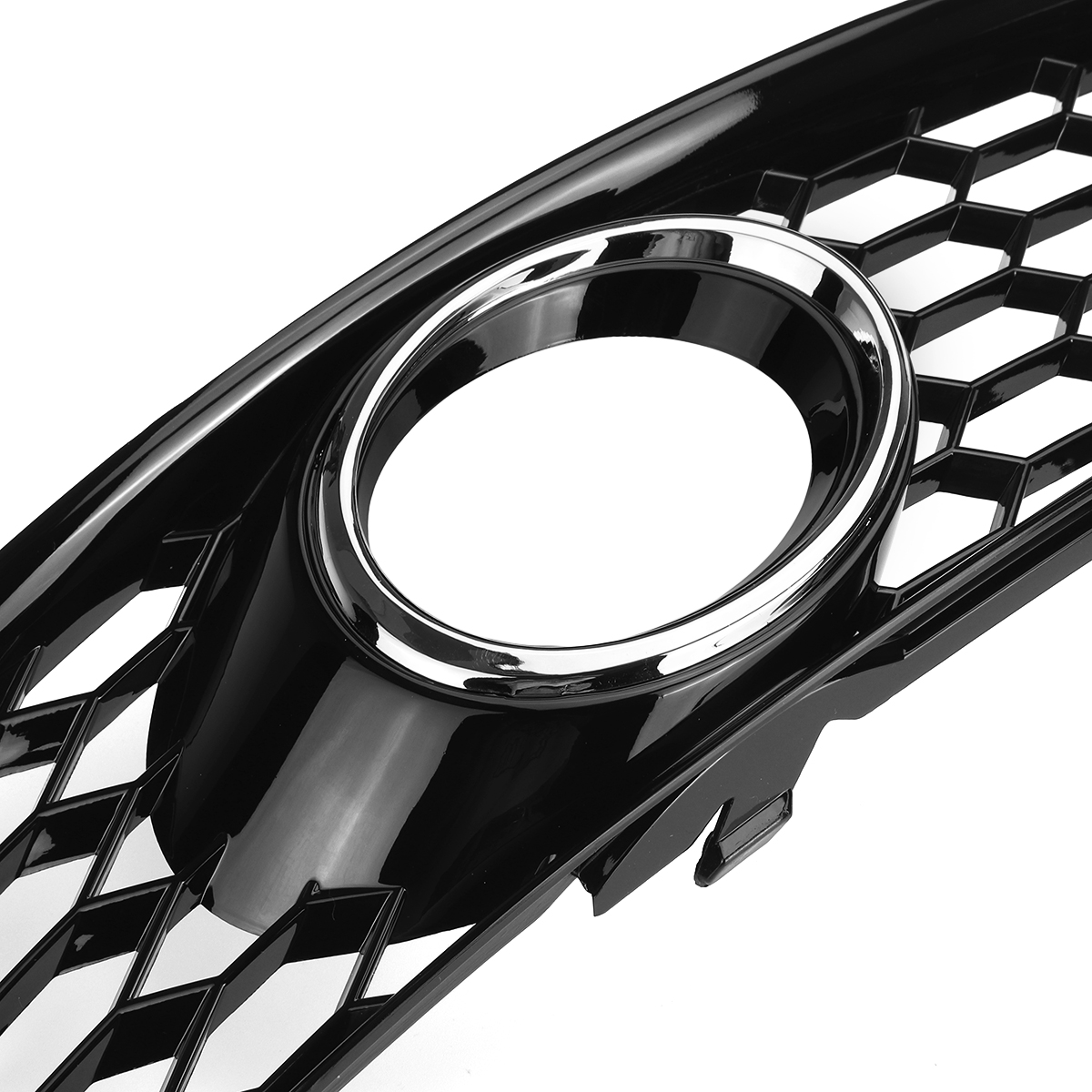 Front-Fog-Light-Lamp-Grille-Grill-Cover-Honeycomb-Chrome-Silver-For-Audi-A3-8P-2009-2013-1719672