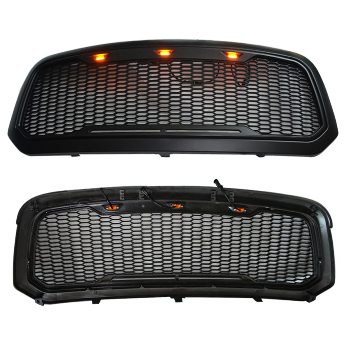 Front-Grille-ABS-Honeycomb-Bumper-Grill-With-LED-For-Dodge-Ram-1500-2013-2018-1570093