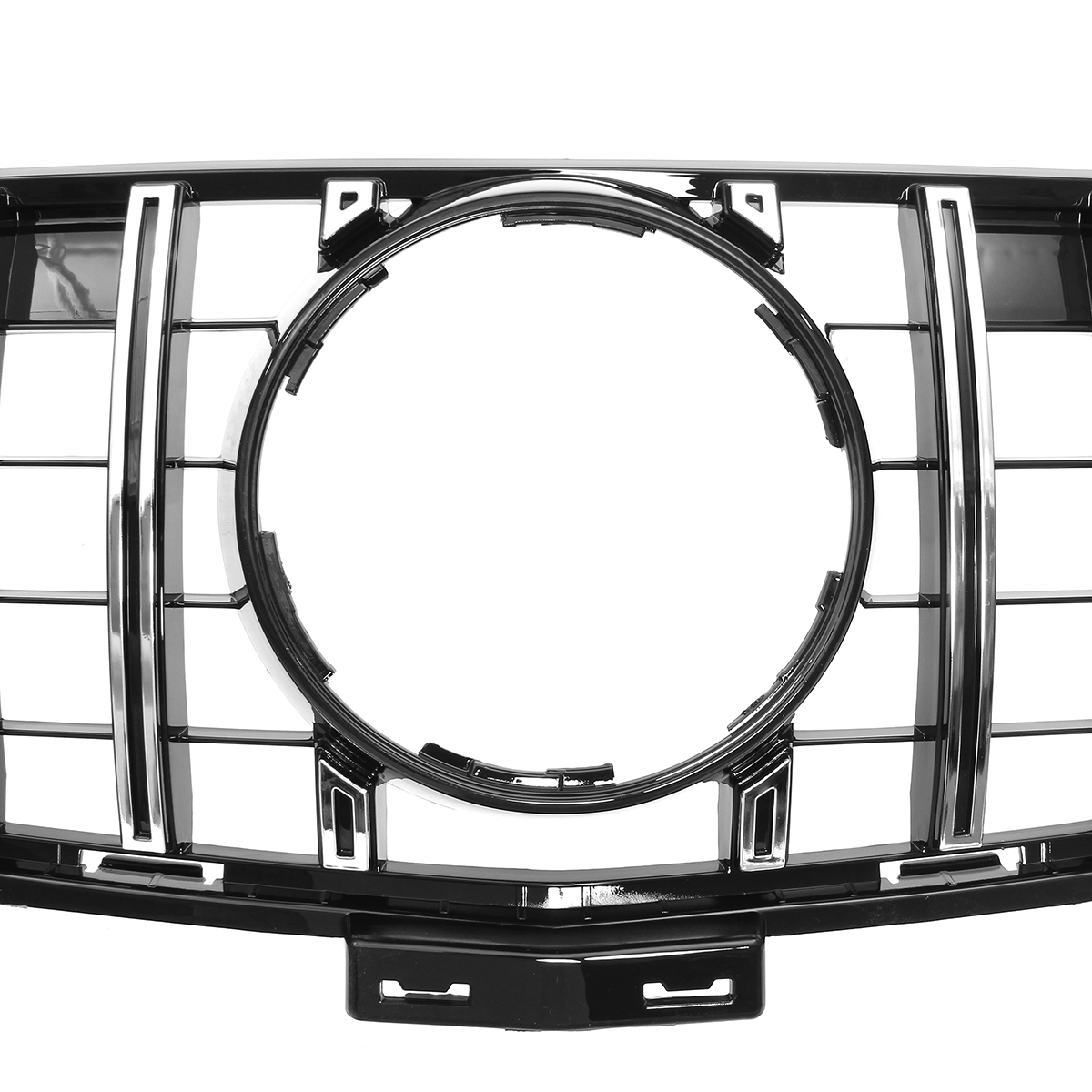 Front-Grille-GT-R-GTR-Grill-Silver-Vent-For-Mercedes-Benz-ML-W166-2012-2014-1583821