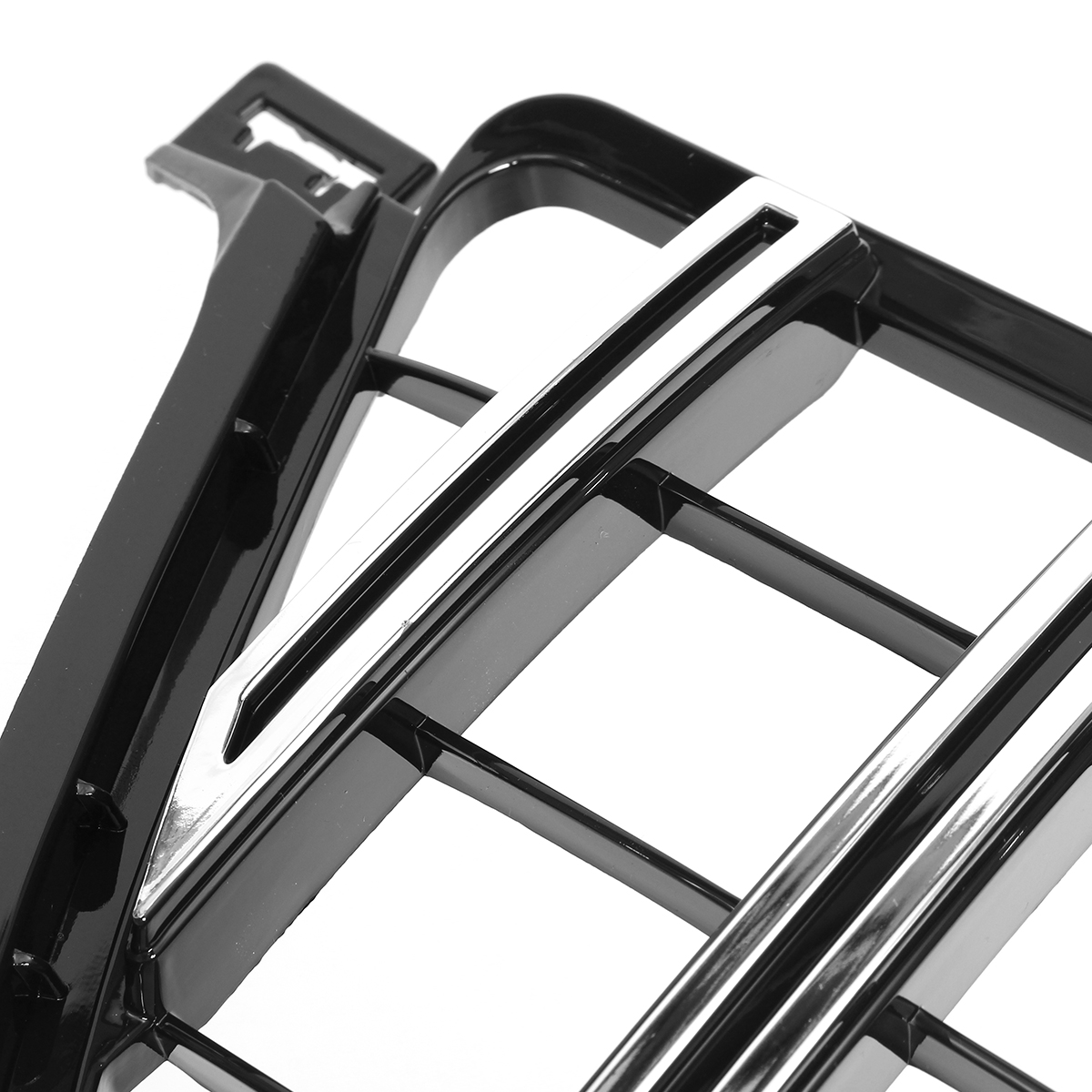 Front-Grille-GT-R-GTR-Grill-Silver-Vent-For-Mercedes-Benz-ML-W166-2012-2014-1583821