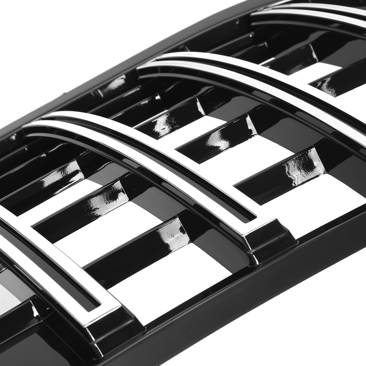Front-Grille-GT-R-GTR-Grill-Silver-Vent-For-Mercedes-Benz-ML-W166-2012-2014-1583821