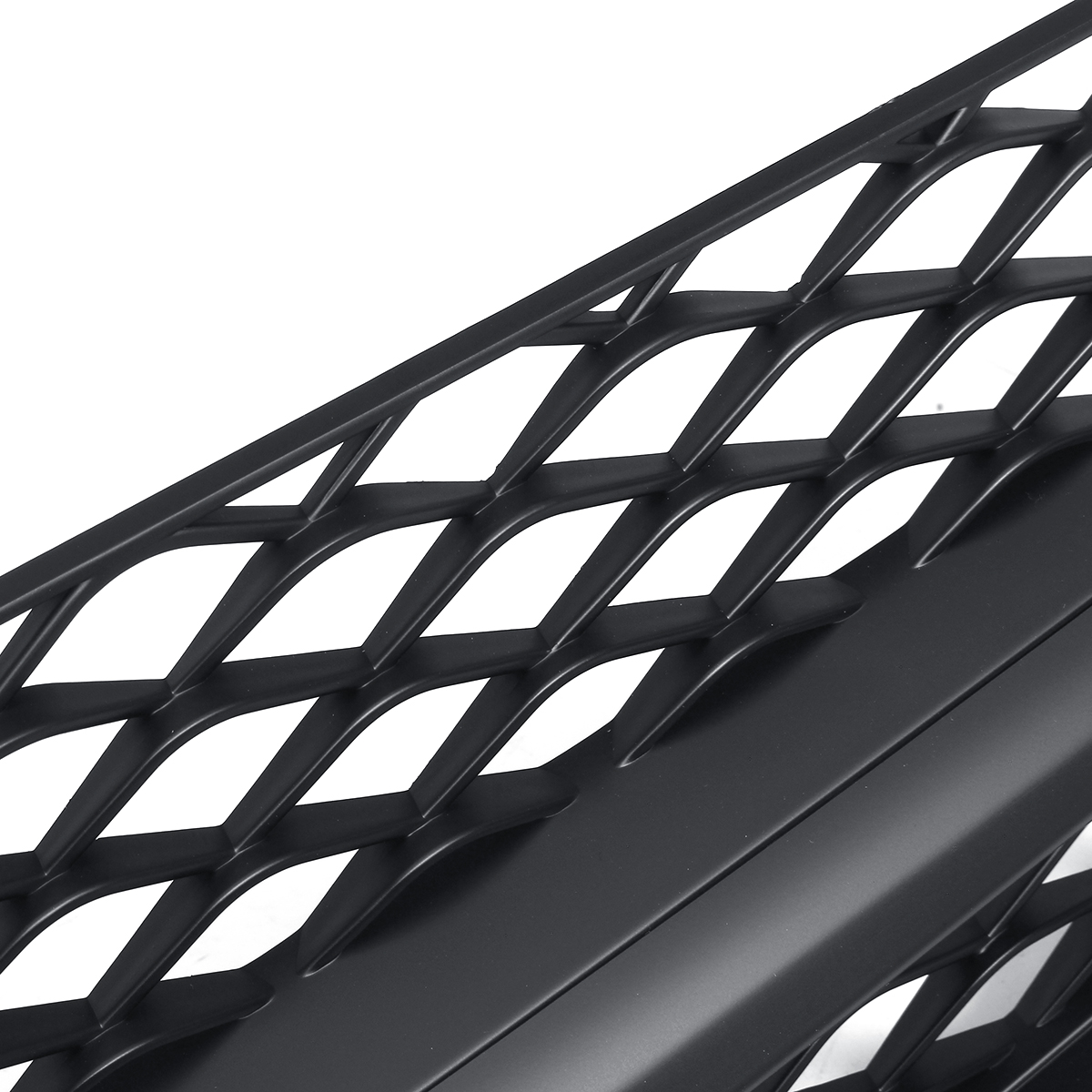 Front-Grille-Matte-Black-Only-Fit-For-M-Benz-C-Class-W204--C63AMG-2008-2011-1528351