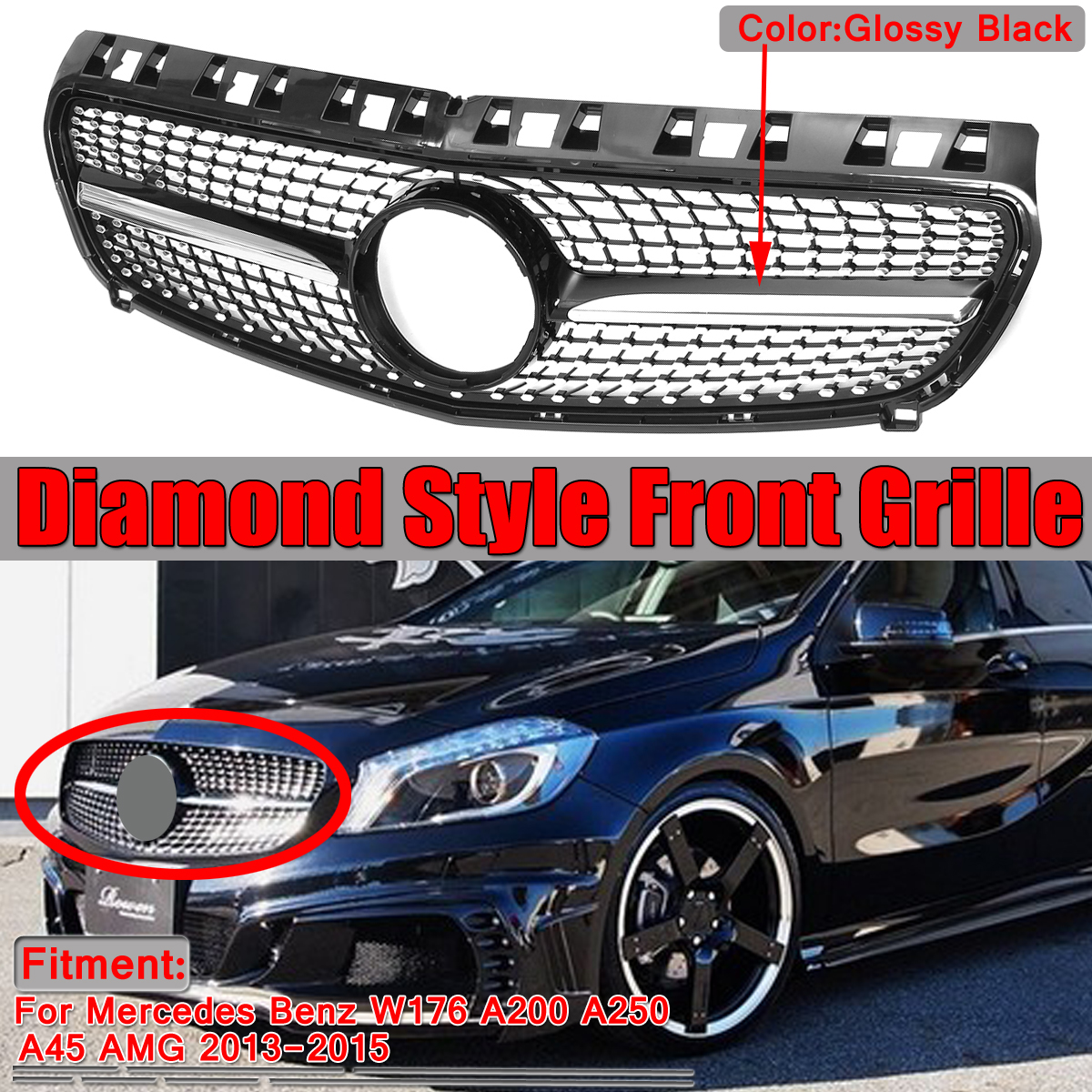Front-Grille-Suitable-for-Mercedes-Benz-W176-A200-A250-A45-AMG-2013-2015-without-Emblem-1528368