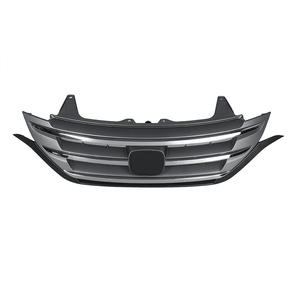 Front-Hood-Bumper-ABS-Grille-Grill-For-Honda-CRV-CR-V-2012-2013-2014-US-1669955