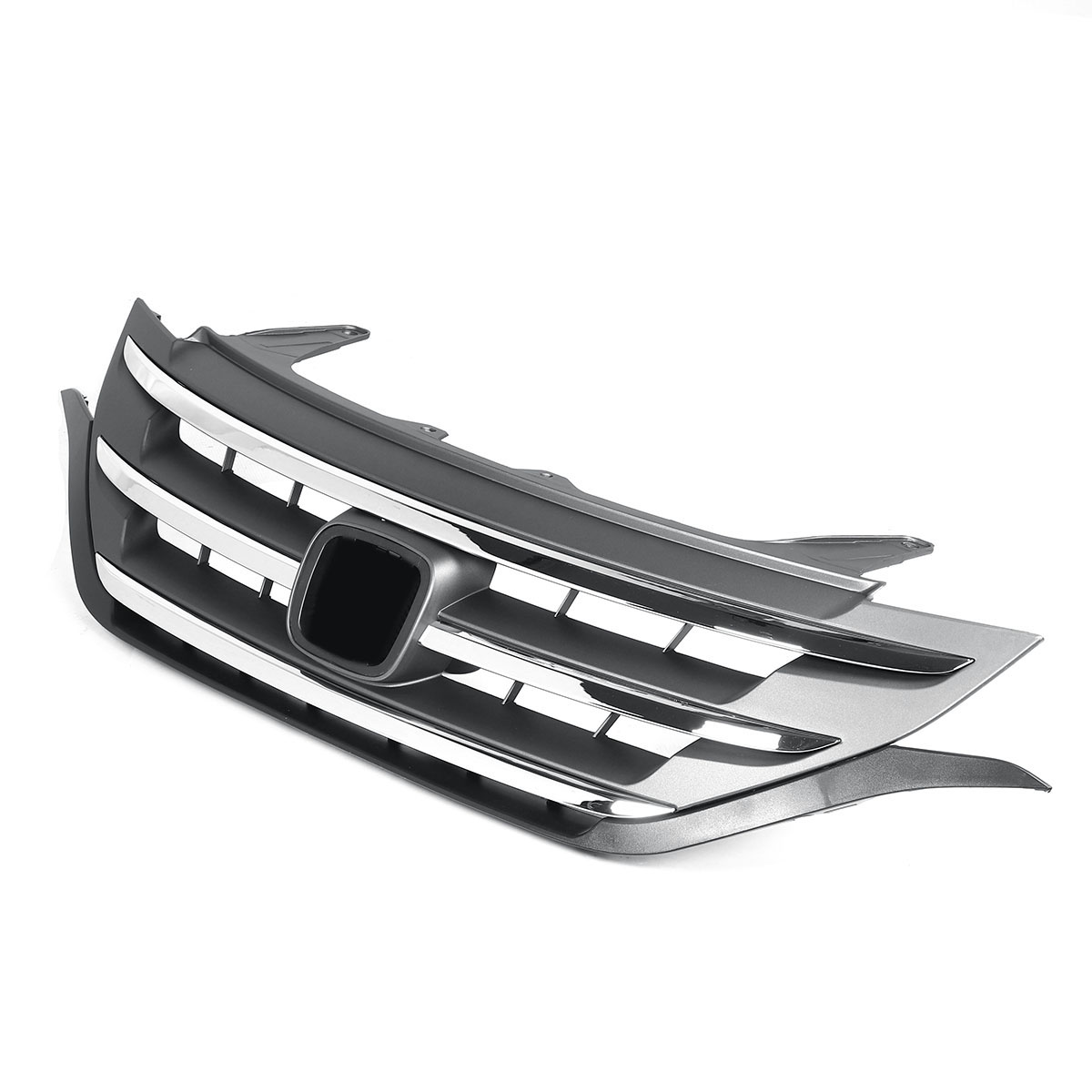 Front-Hood-Bumper-ABS-Grille-Grill-For-Honda-CRV-CR-V-2012-2013-2014-US-1669955