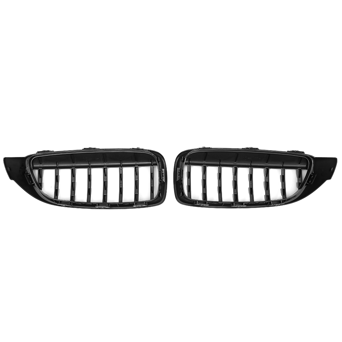 Front-Kidney-Grill-Grille-Diamond-BlackChrome-For-BMW-M4-F32-F33-F82-F83-1778835
