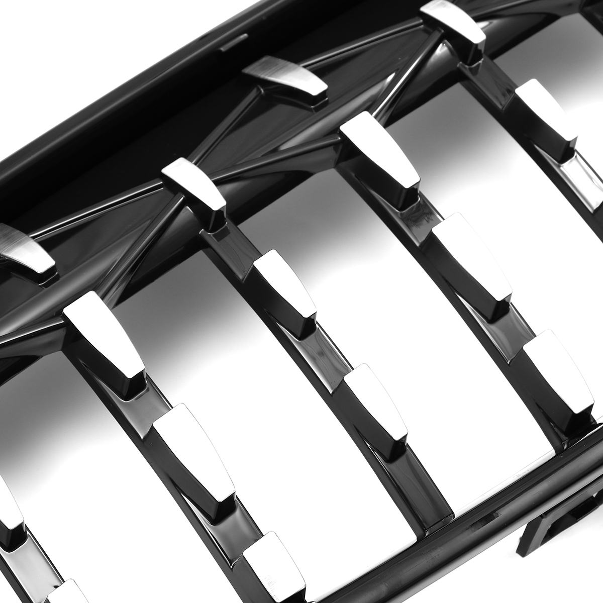 Front-Kidney-Grill-Grille-Diamond-BlackChrome-For-BMW-M4-F32-F33-F82-F83-1778835