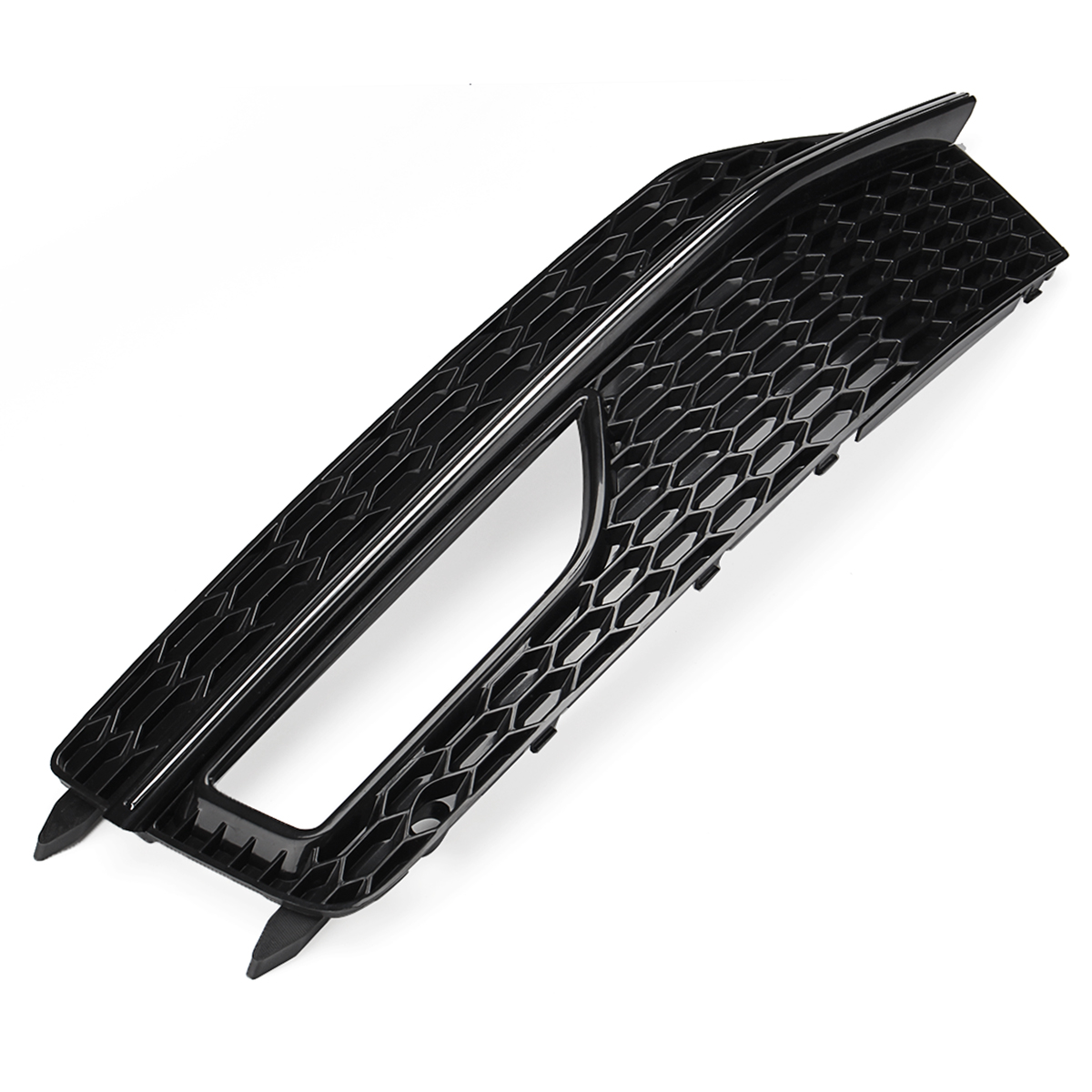 Front-Left-Side-Lower-Bumper-Fog-Light-Grille-Cover-For-Audi-A4-B8-S4-S-line-1700172