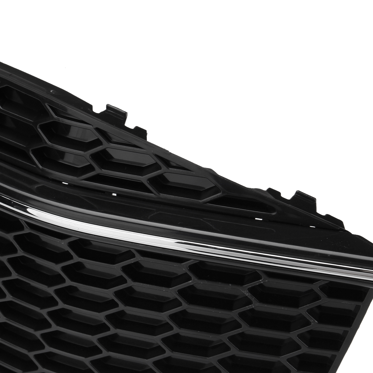 Front-Left-Side-Lower-Bumper-Fog-Light-Grille-Cover-For-Audi-A4-B8-S4-S-line-1700172