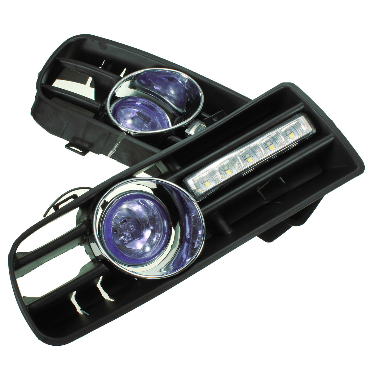 Front-Lower-Bumper-Grille-Driving-Fog-Light-DRL-Lamp-with-Wiring-Harness-For-VW-GOLF-MK4-1998-2004-909455