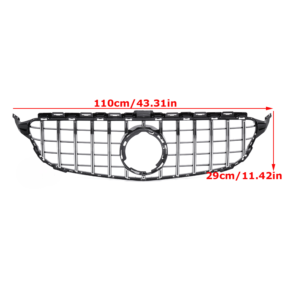 GT-R-AMG-Style-Grill-Grille-Front-Bumper-for-Mercedes-Benz-W205-C250-C300-2019-1509207