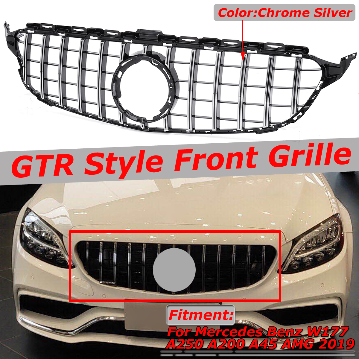 GT-R-AMG-Style-Grill-Grille-Front-Bumper-for-Mercedes-Benz-W205-C250-C300-2019-1509207