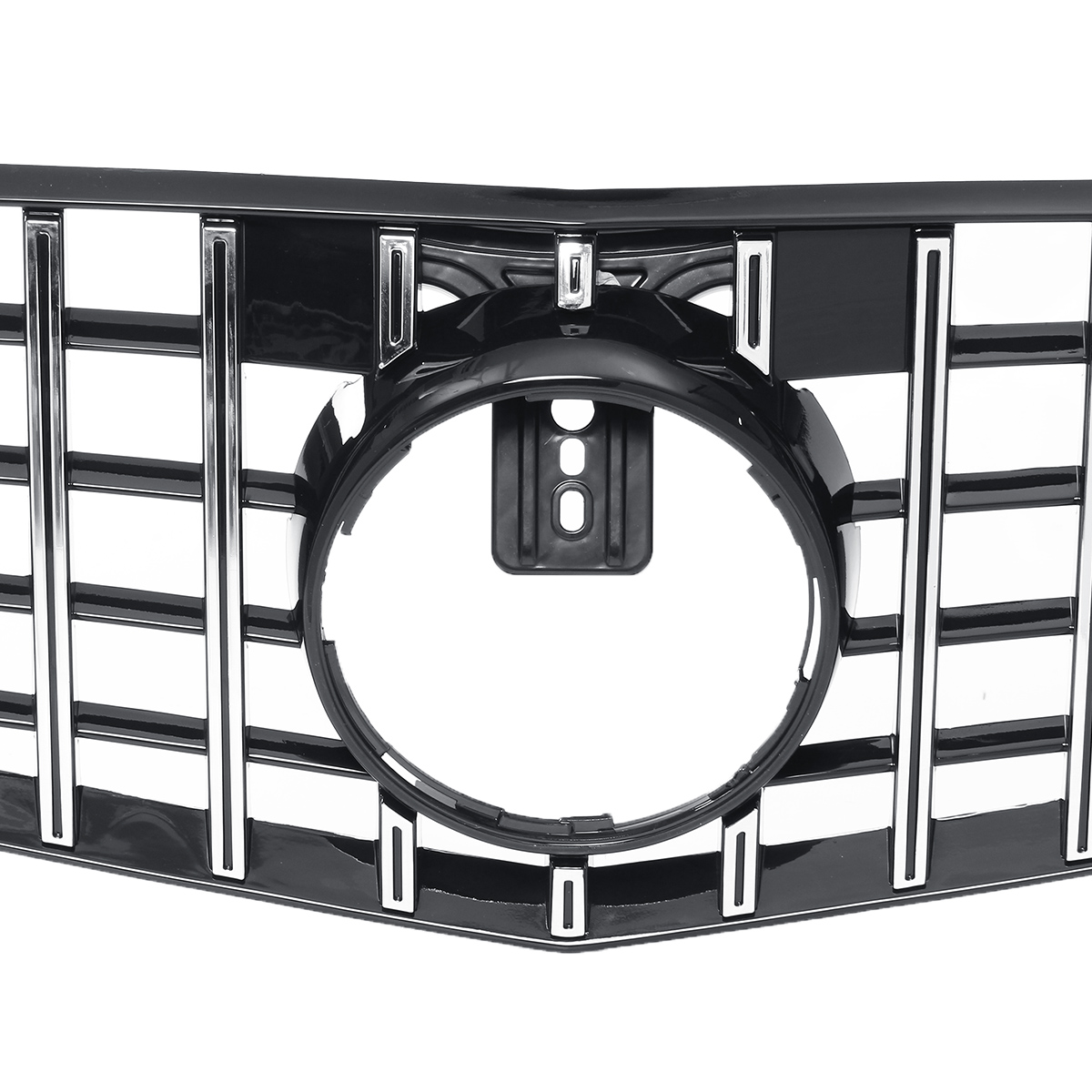 GT-R-Silver-Front-Grille-Grill-For-Mercedes-Benz-W212-E-Class-E350-E550-2010-13-1537692