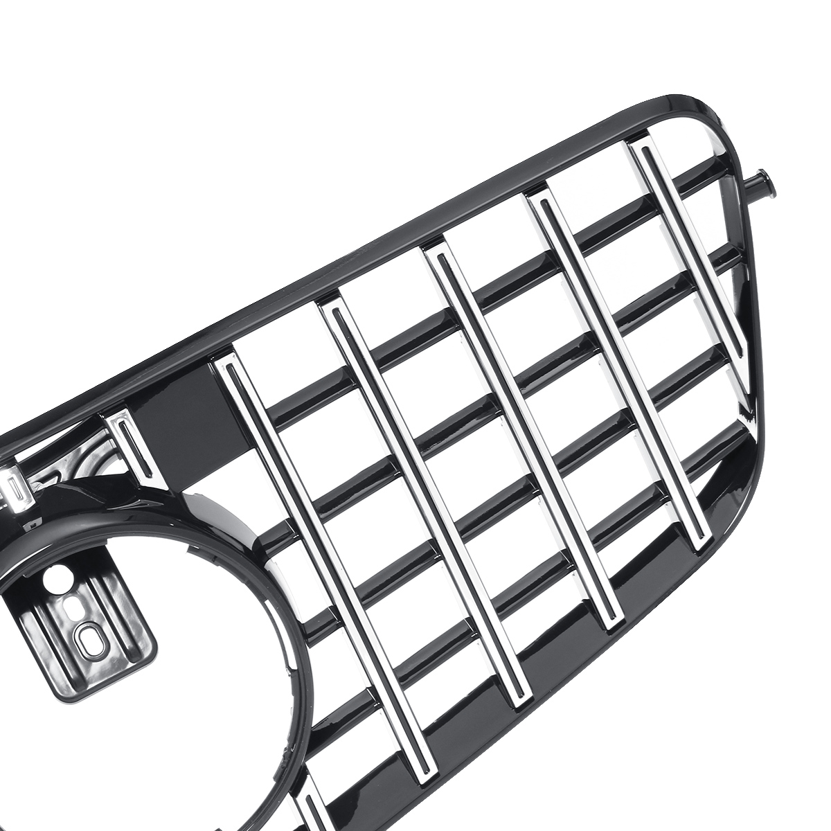 GT-R-Silver-Front-Grille-Grill-For-Mercedes-Benz-W212-E-Class-E350-E550-2010-13-1537692