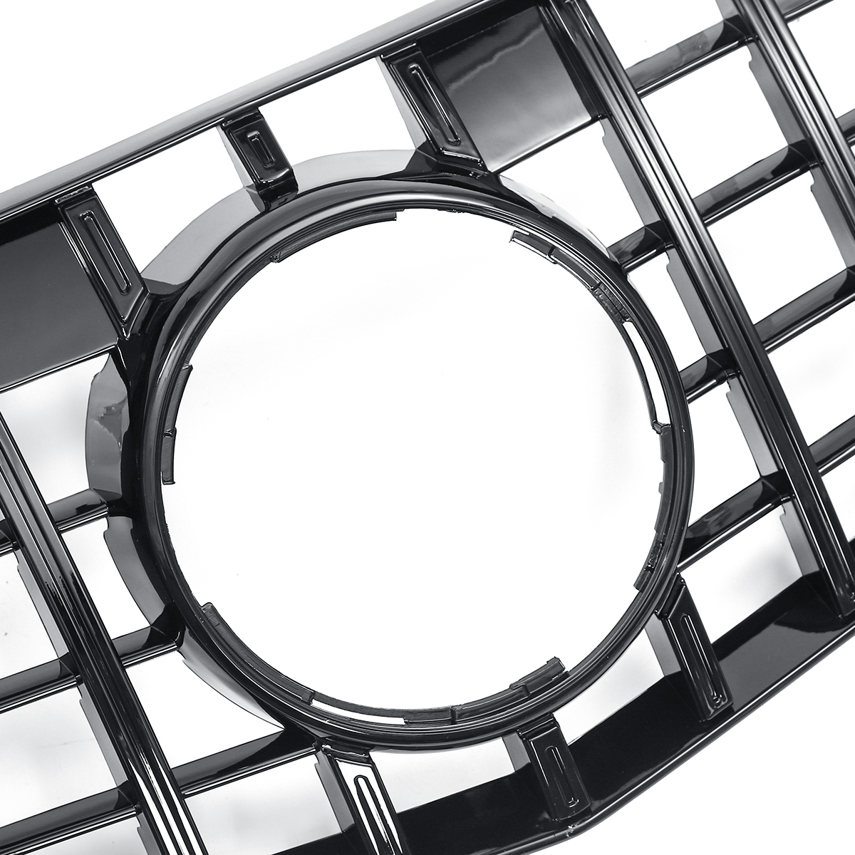 GT-Style-Front-Hood-Grille-Grill-For-Mercedes-Benz-E-Class-10-13-W212-E300-E350-1536698