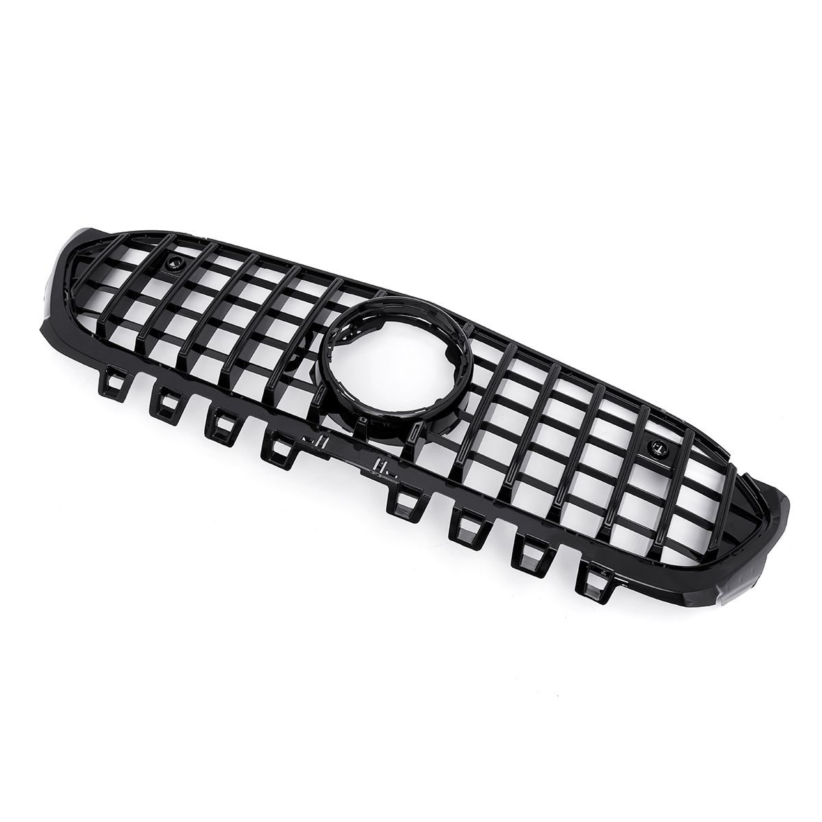 GTR-Style-Glossy-Black-Front-Grill-Grille-For-Mercedes-Benz-W177-A250-A200-A45-AMG-2019-Without-Came-1720881