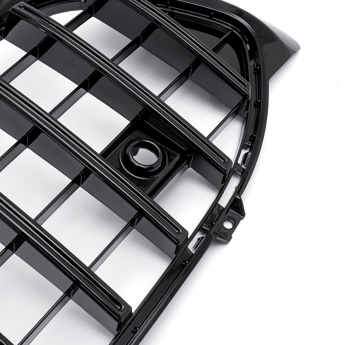 GTR-Style-Glossy-Black-Front-Grill-Grille-For-Mercedes-Benz-W177-A250-A200-A45-AMG-2019-Without-Came-1720881