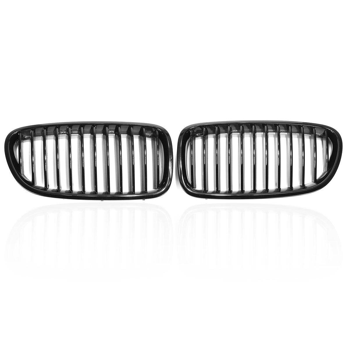Gloss-Black-Front-Grill-Grille-Kidney-For-BMW-F18-F10-F11-5-Series-10-16-1382188