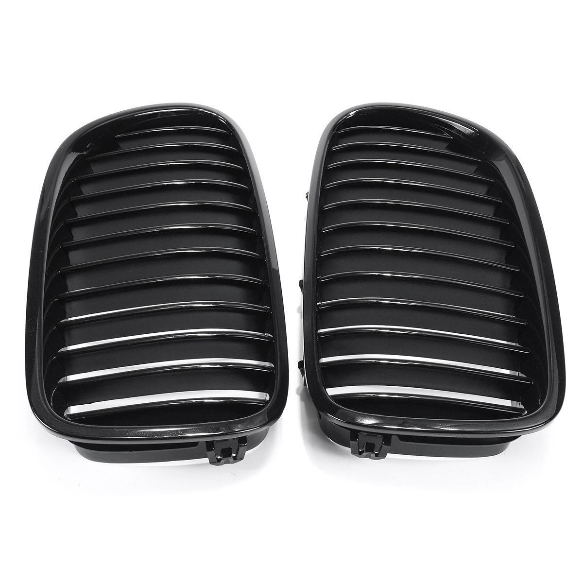 Gloss-Black-Front-Grill-Grille-Kidney-For-BMW-F18-F10-F11-5-Series-10-16-1382188