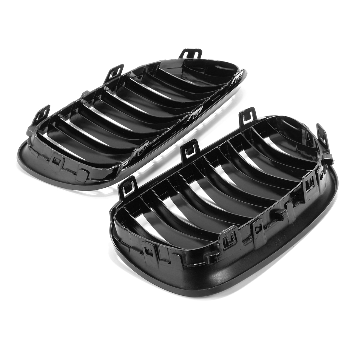 Gloss-Black-Front-Kidney-Grill-Grille-For-BMW-E92-E93-2010-2014-1381786