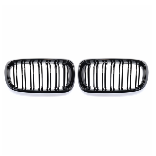 Gloss-Black-Front-Sport-Grill-Grille-Double-Line-For-BMW-F15F16-X5-X6-2014-2017-1270167