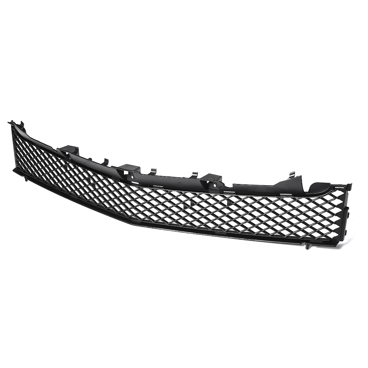 Glossy-Black-Diamond-Style-Front-Grill-Grille-For-Mercedes-Benz-SLK-Class-R172-200-250-350-2012-2016-1680956