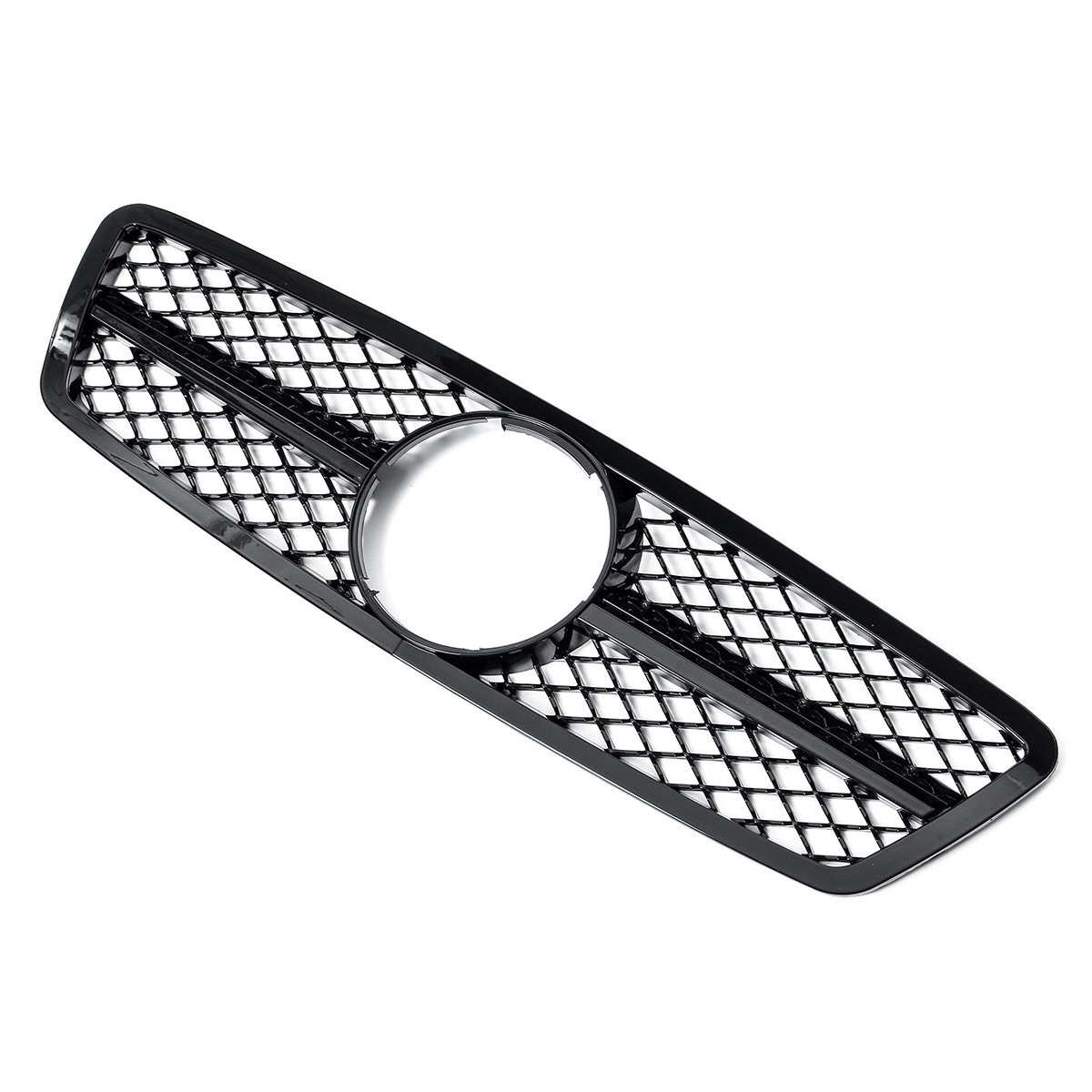 Glossy-Black-Front-Grille-Grill-AMG-Style-For-Mercedes-Benz-C-Class-W203-S203-C280-C320-C240-C200-20-1727183