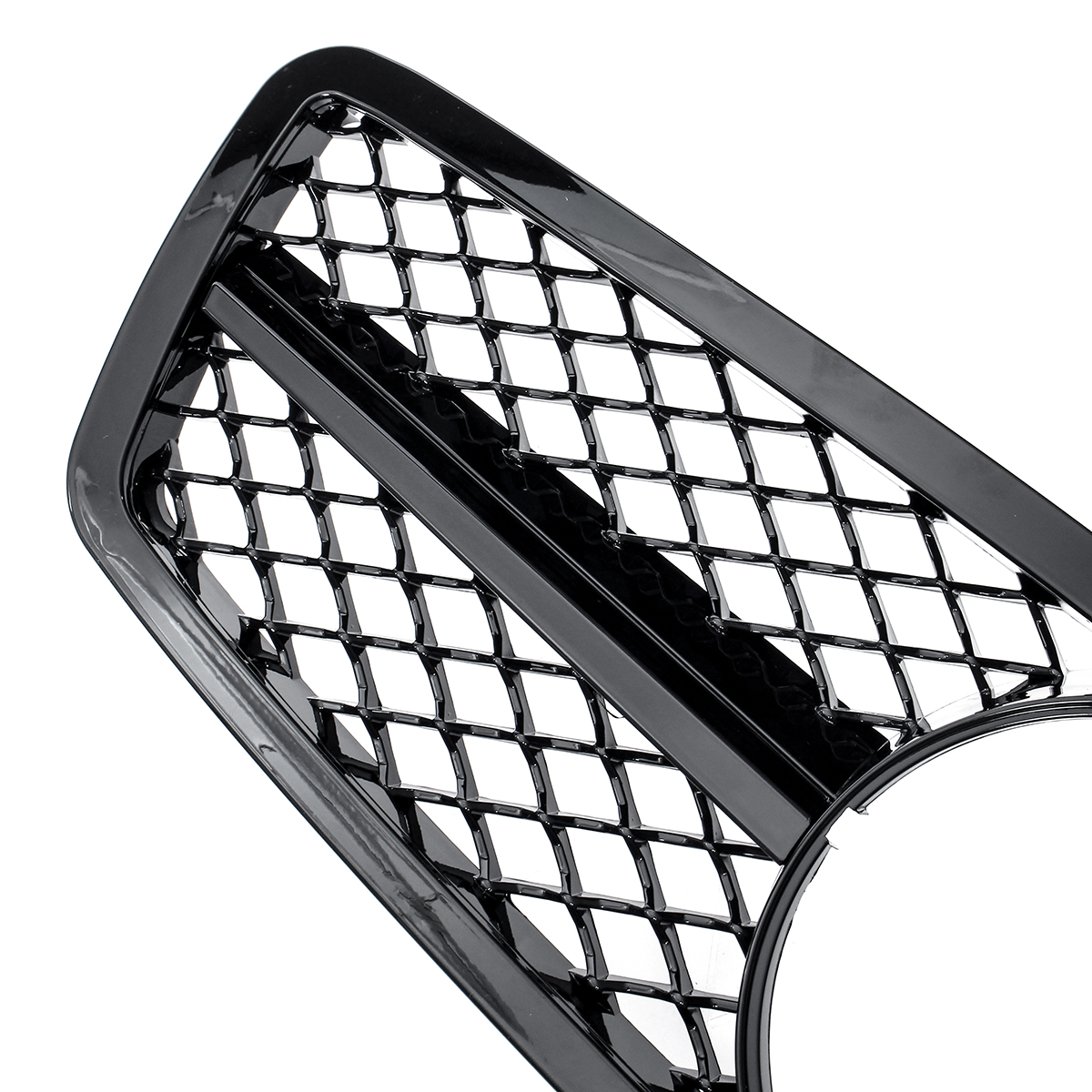 Glossy-Black-Front-Grille-Grill-AMG-Style-For-Mercedes-Benz-C-Class-W203-S203-C280-C320-C240-C200-20-1727183
