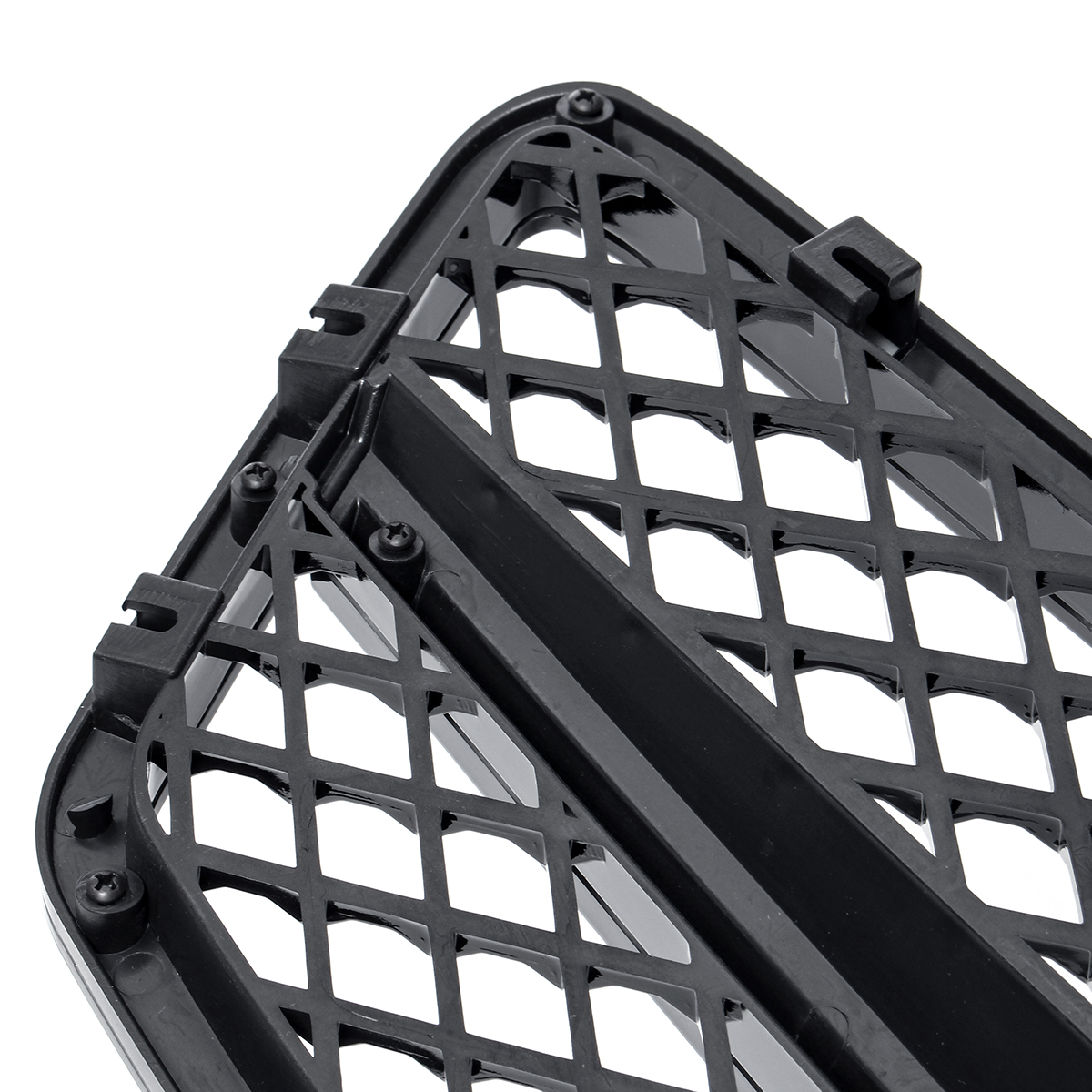 Glossy-Black-Front-Grille-Grill-AMG-Style-For-Mercedes-Benz-C-Class-W203-S203-C280-C320-C240-C200-20-1727183