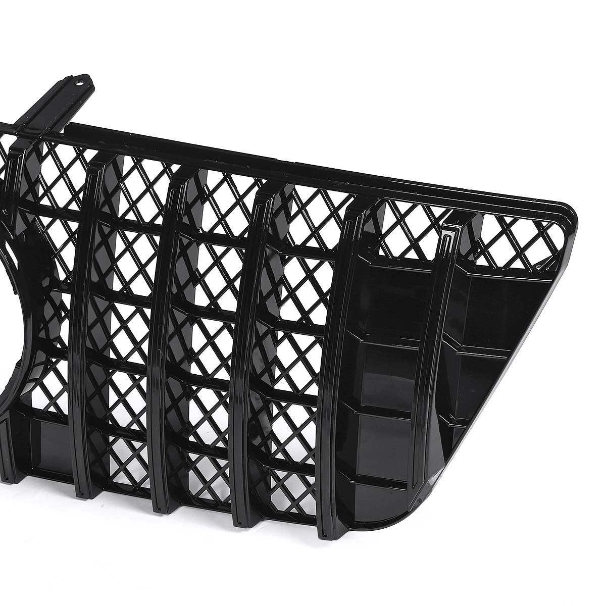 Glossy-Black-GTR-Style-Front-Grill-Grille-For-Mercedes-ML-Class-W164-ML320-ML350-ML550-2009-2011-1694931