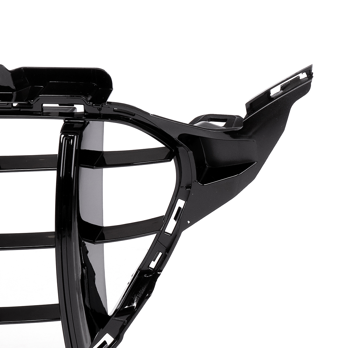 Glossy-Black-Upper-Grille-For-2015-2018-Mercedes-Benz-w205-C200-C250-C300-C350-GTR-Without-Camera-1680963